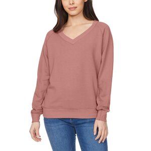 Buffalo Women's Fleece V-Neck Pullover Small